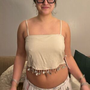 jason wu fringe tank top